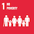 Icon for Sustainable Development Goal 1